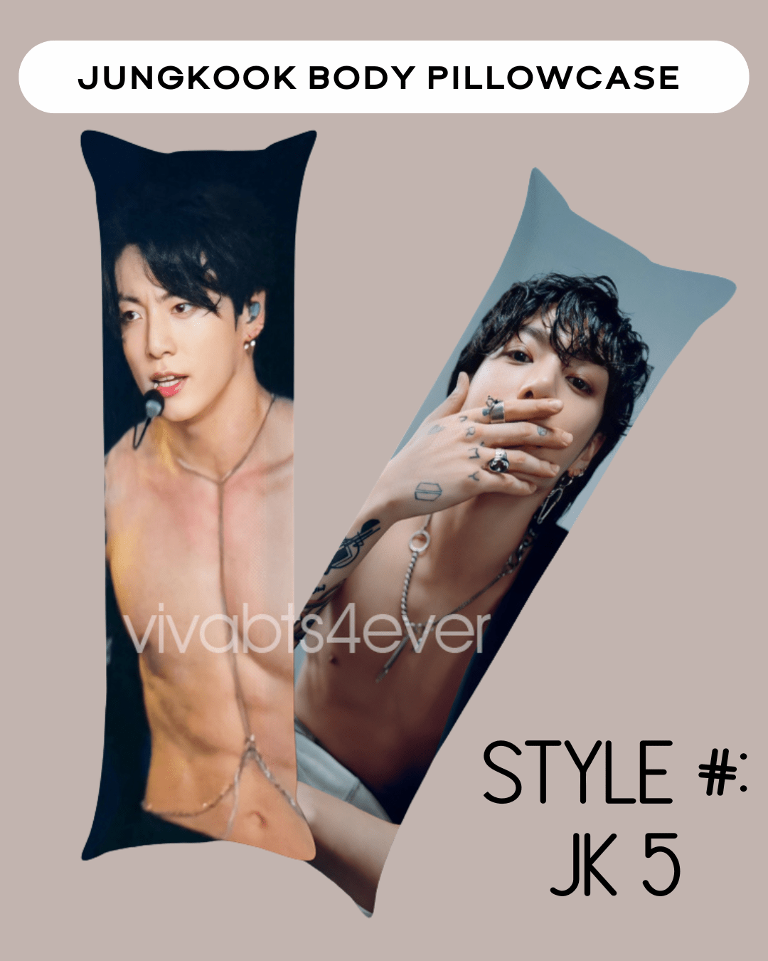 Jungkook Body Pillowcases