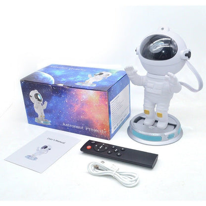 Astronaut Starlight Projection Lamp Northern Lights Projector Small Night Bedroom Starry