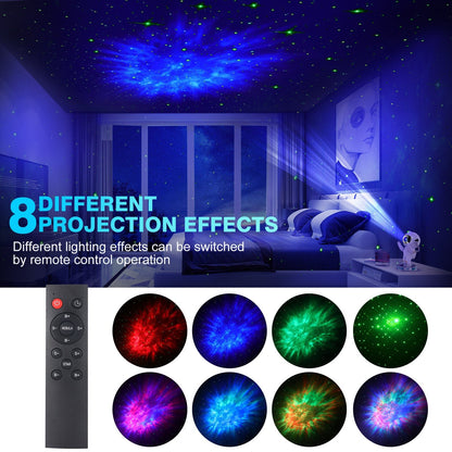 Astronaut Starlight Projection Lamp Northern Lights Projector Small Night Bedroom Starry