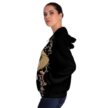 August D-Day Women’s Full-Zip Hoodie AOP