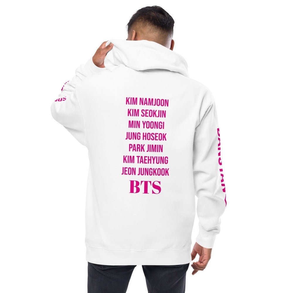 Bangtan Love Yourself Zip Up Hoodie