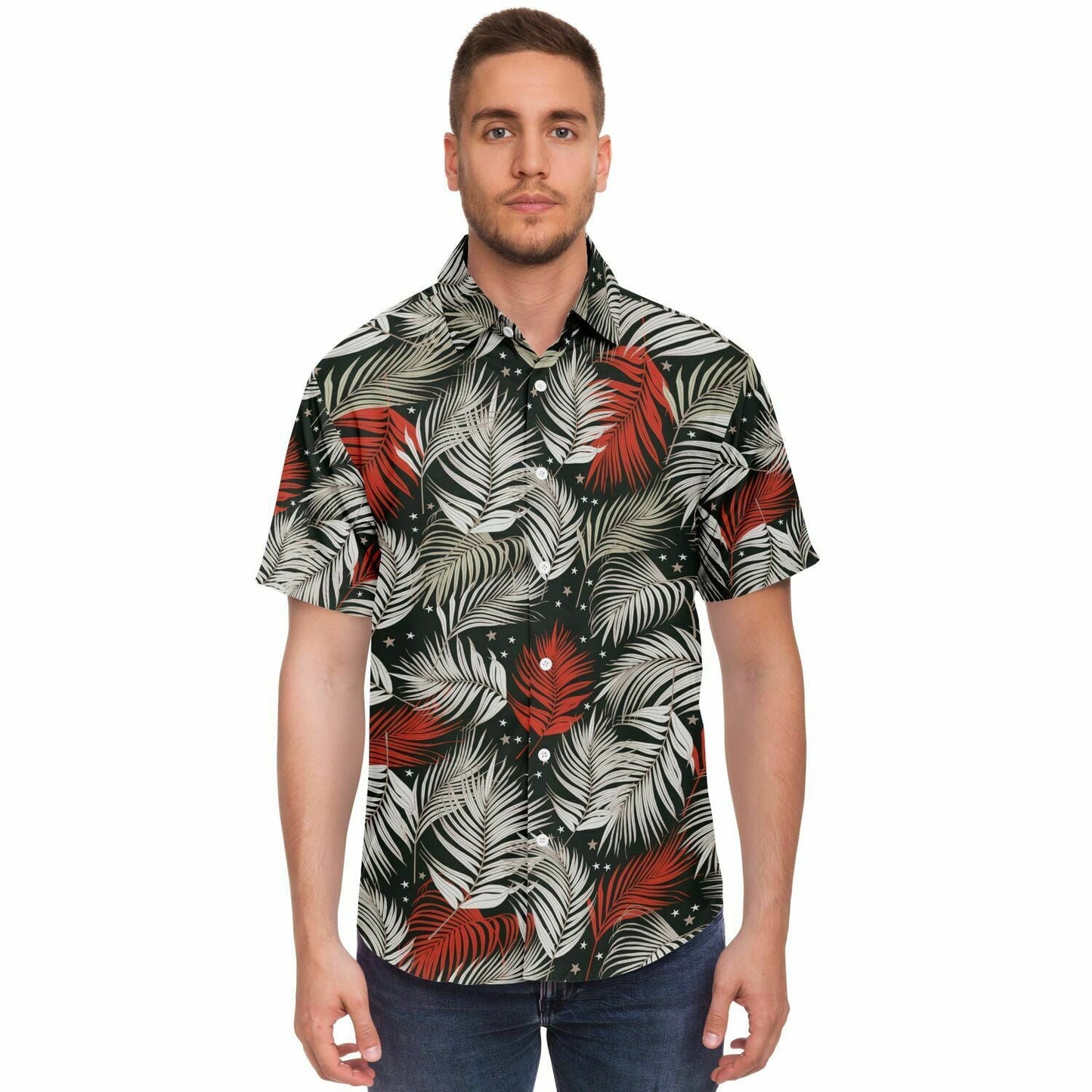 Botanical Forest All Over Print Short Sleeve Unisex Shirt