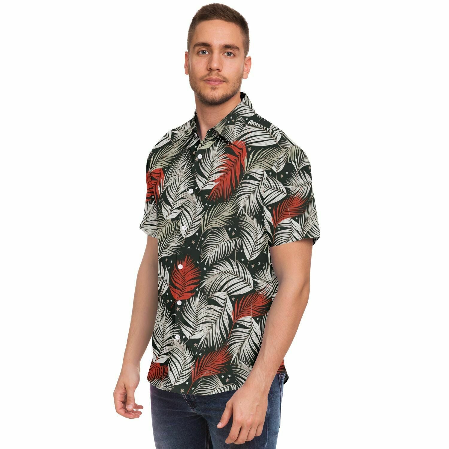 Botanical Forest All Over Print Short Sleeve Unisex Shirt