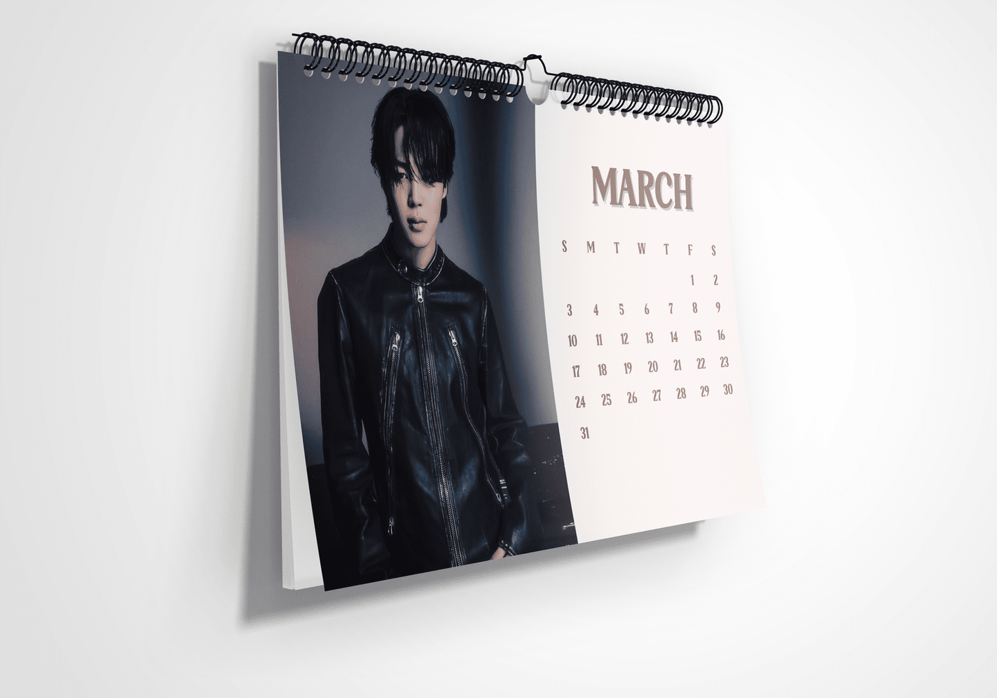 BTS 2024 Monthly Calendar |Desk & Wall Calendar| Printable| Instant Download