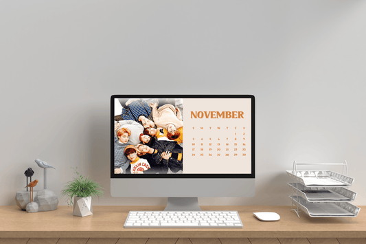 BTS 2024 Monthly Calendar |Desk & Wall Calendar| Printable| Instant Download