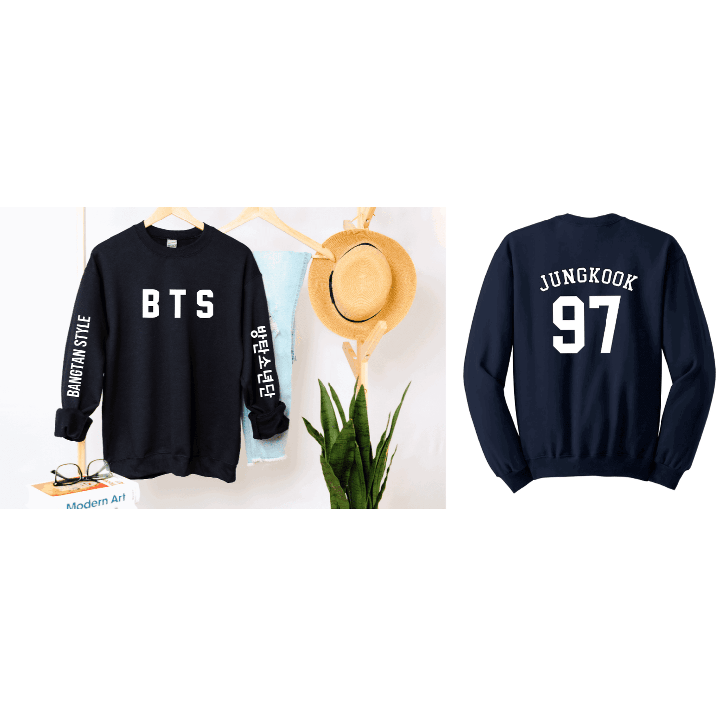 BTS Bangtan Style Sweatshirts - Jungkook