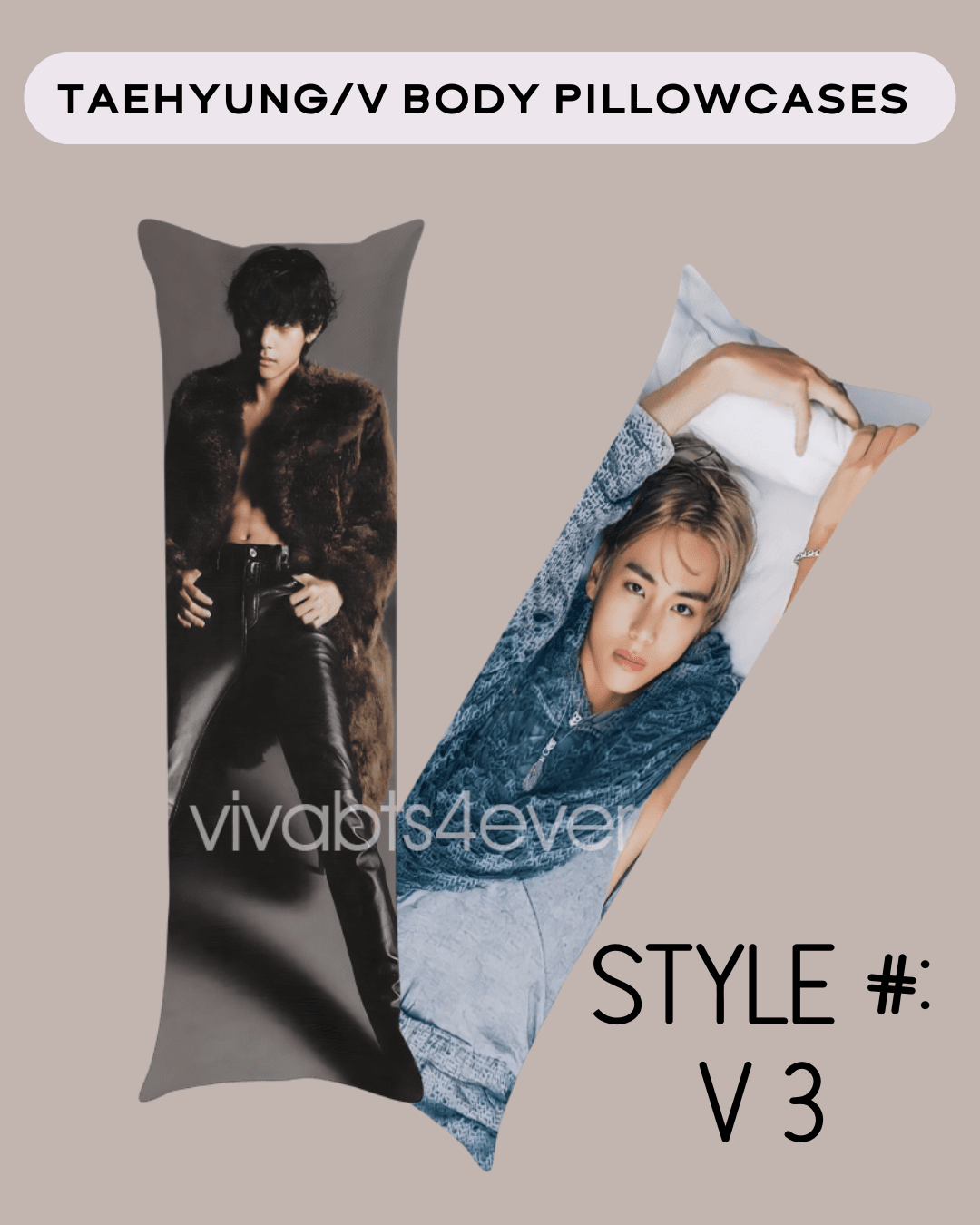 Taehyung/V Body Pillowcases