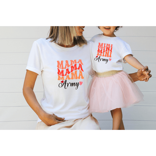 Mommy & Me BTS Army Matching Shirts